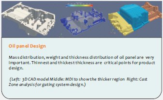 Checking geometry MDI to predict the porosity location of die casting part