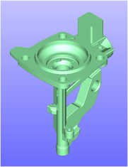 Step 1: Analyze the casting part, check the MDI & HDI, define the position and size of inner gate Step 1: Analyze the casting part, check the MDI & HDI, define the position and size of inner gate